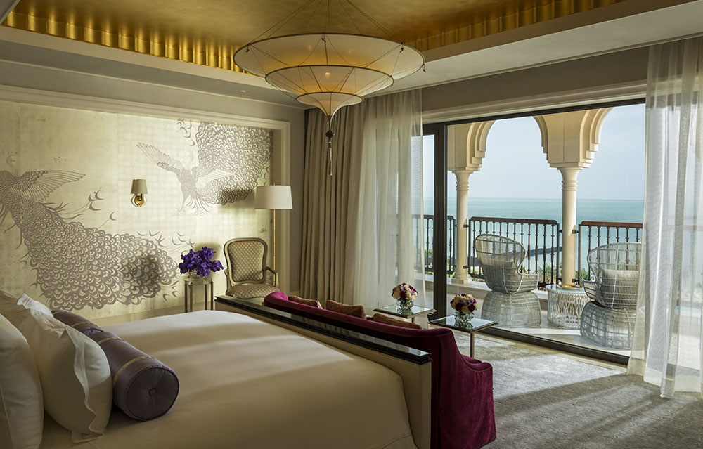 Fortuny Sheherazade plain hotel Four Seasons resort Dubai