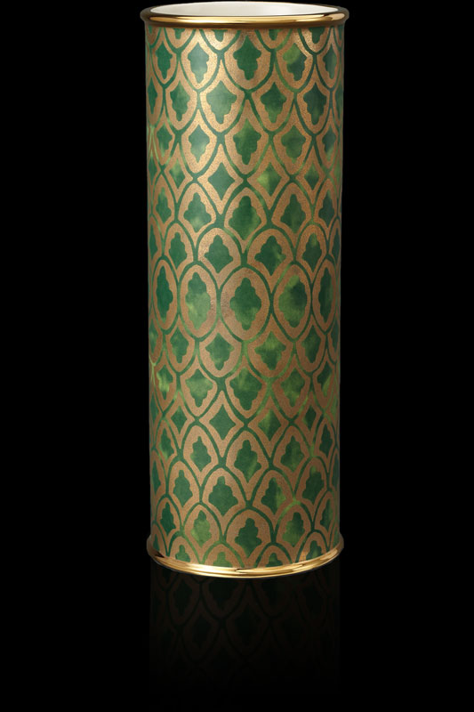 Fortuny Peruviano grüne große Vase